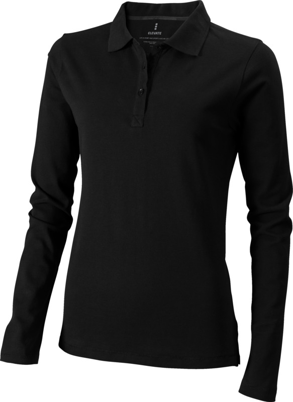 Oakville long sleeve women's polo - Image 24