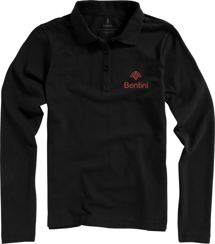 Oakville long sleeve women's polo - Image 30