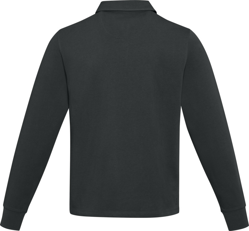 Clyde unisex organic rugby polo sweatshirt - Image 23