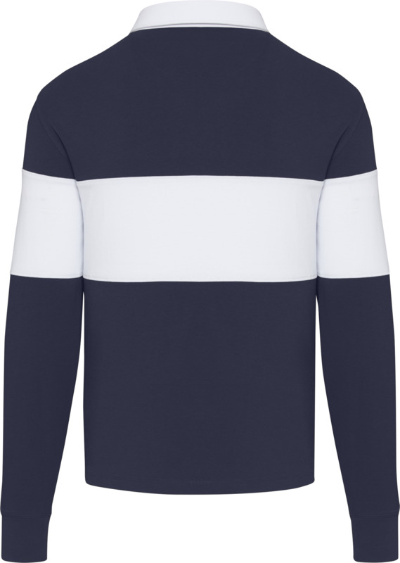 Clyde unisex organic rugby polo sweatshirt - Image 33