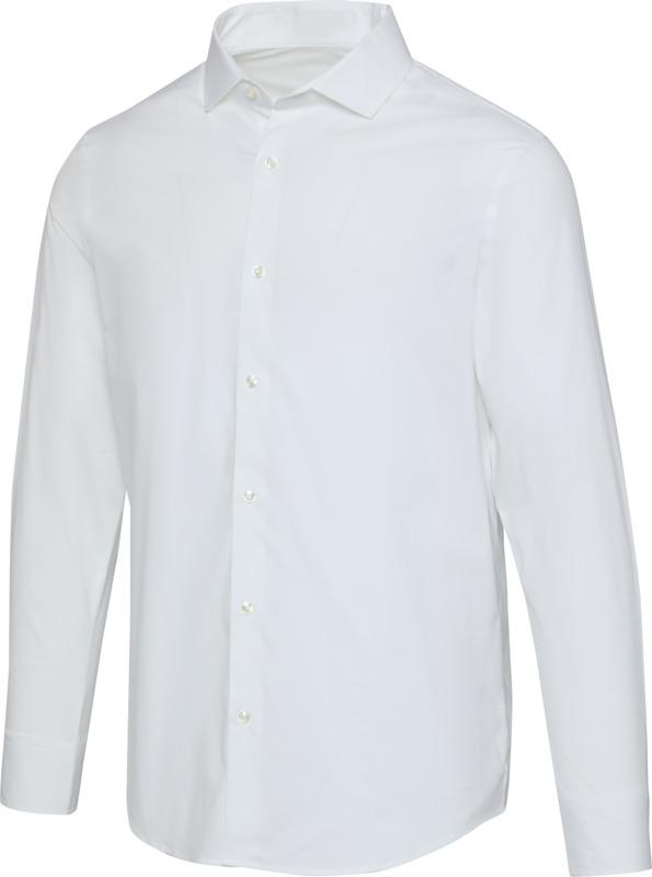 Carnelian poplin men's shirt