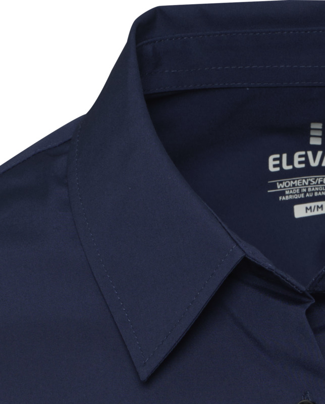 Carnelian poplin women's shirt - Image 14