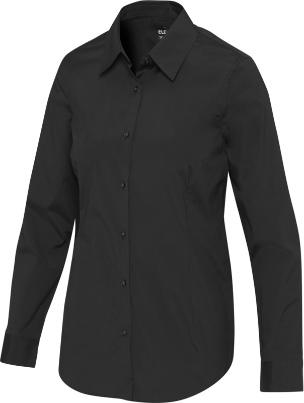 Carnelian poplin women's shirt - Image 17