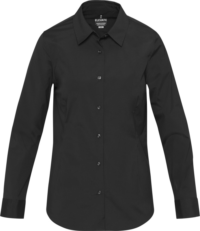 Carnelian poplin women's shirt - Image 18
