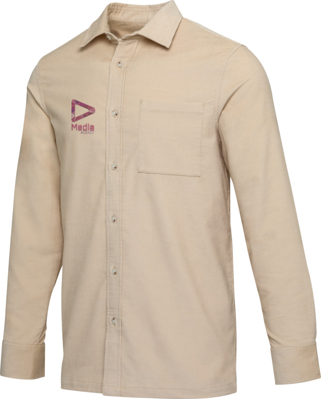 Alum corduroy unisex shirt - Image 4