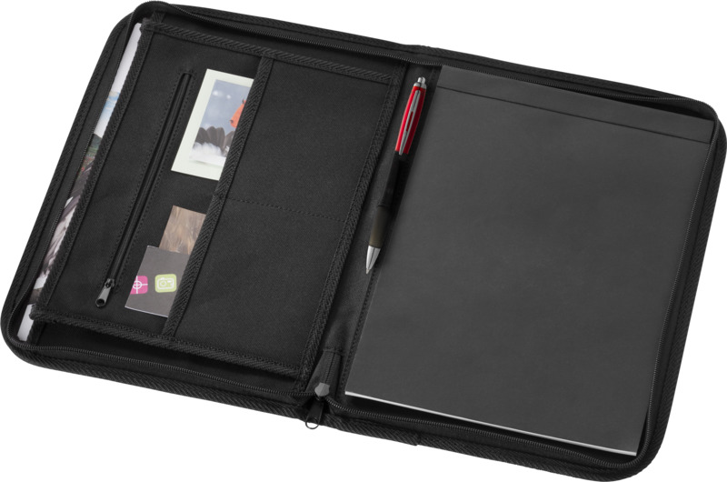 Berkely A4 zippered portfolio - Image 4
