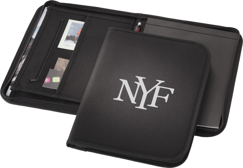 Berkely A4 zippered portfolio - Image 5