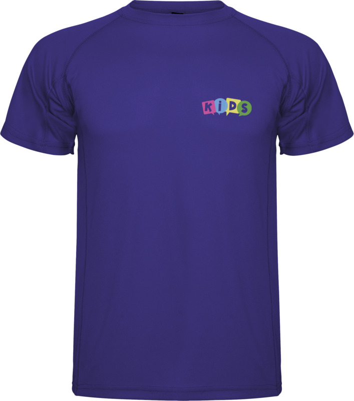Montecarlo short sleeve kids sports t-shirt - Image 27