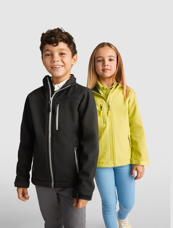 Antartida kids softshell jacket - Image 8