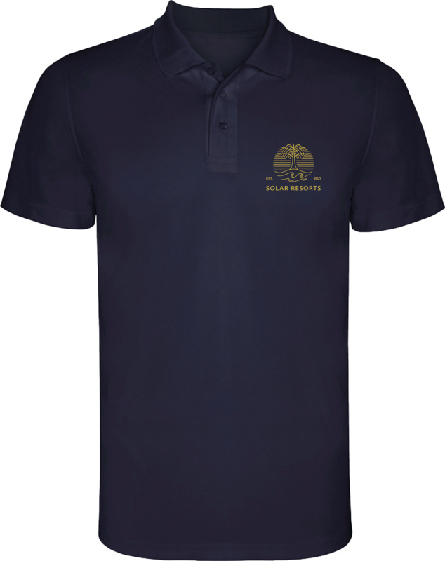Monzha short sleeve men's sports polo - Image 10