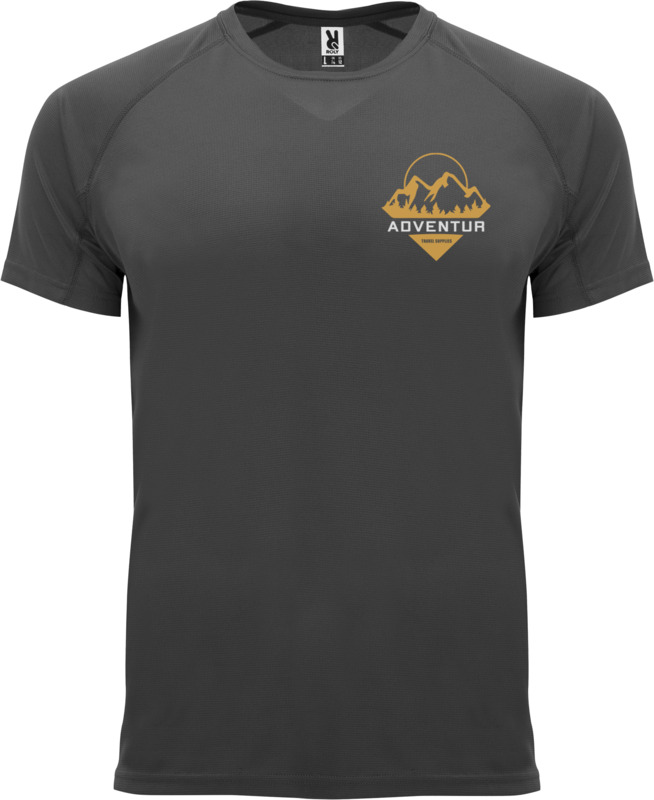 Bahrain short sleeve men's sports t-shirt - Image 70