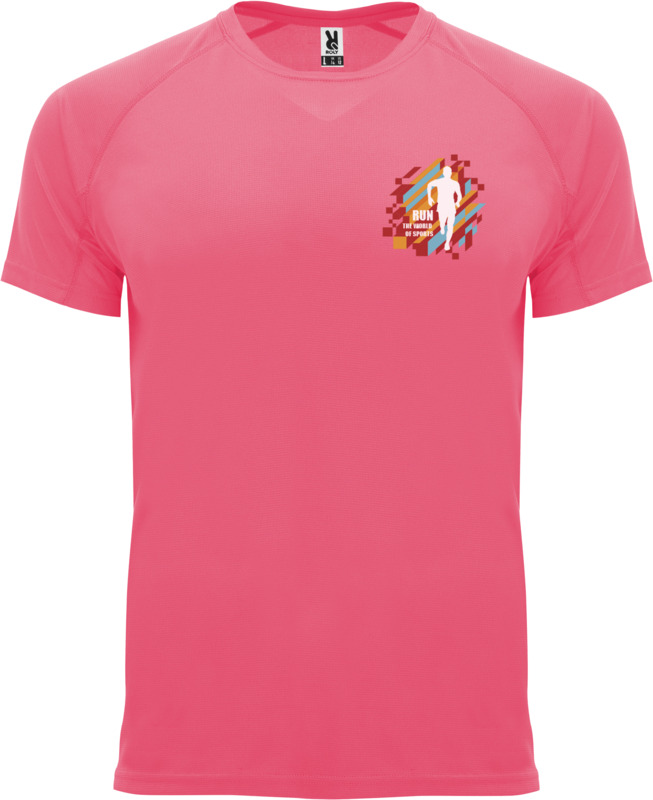 Bahrain short sleeve men's sports t-shirt - Image 85