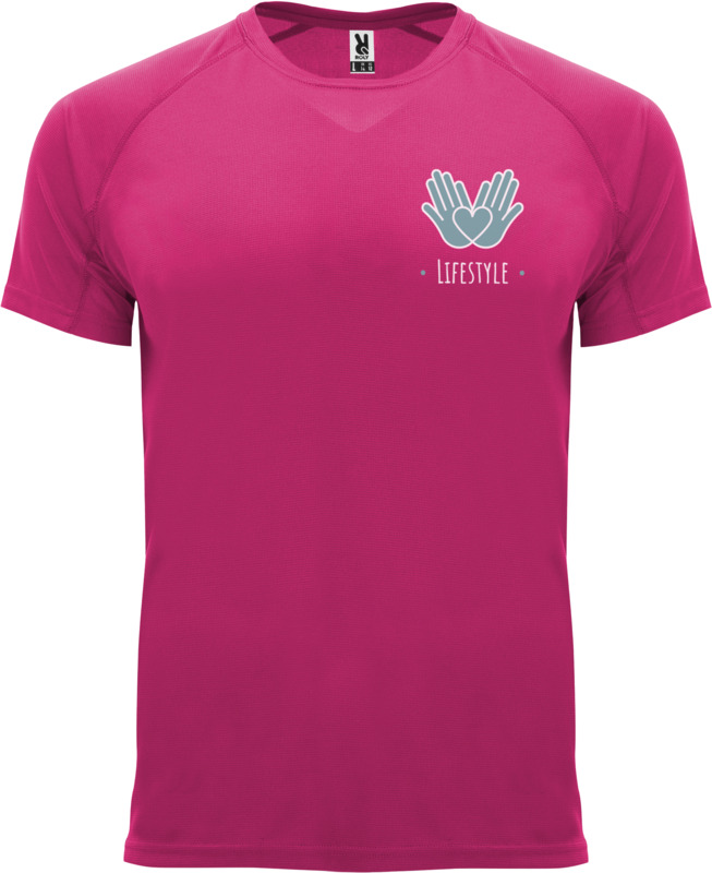 Bahrain short sleeve men's sports t-shirt - Image 90