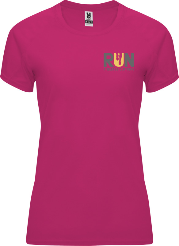 Bahrain short sleeve women's sports t-shirt - Image 90