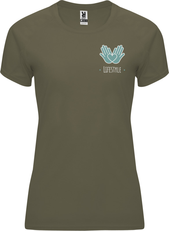 Bahrain short sleeve women's sports t-shirt - Image 115