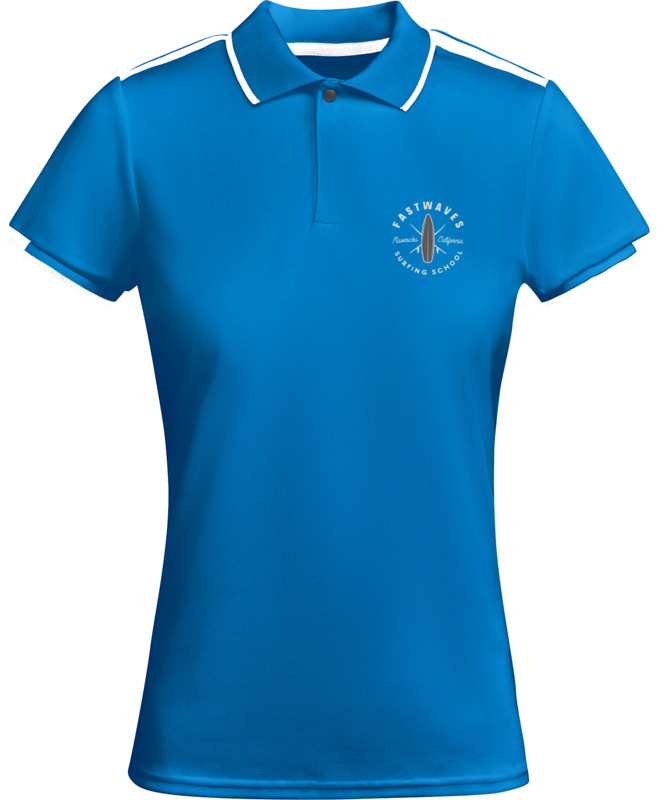 Tamil short sleeve women's sports polo - Image 3