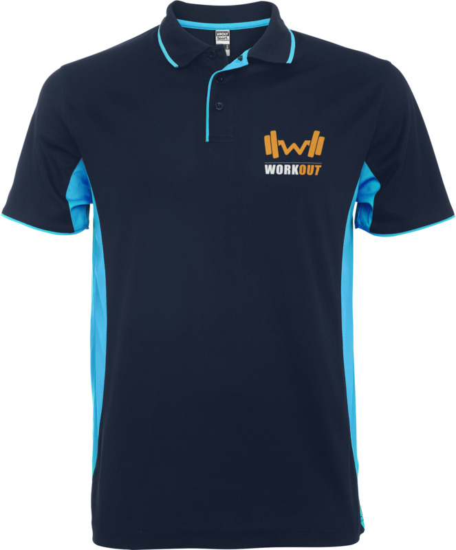 Montmelo short sleeve unisex sports polo - Image 15