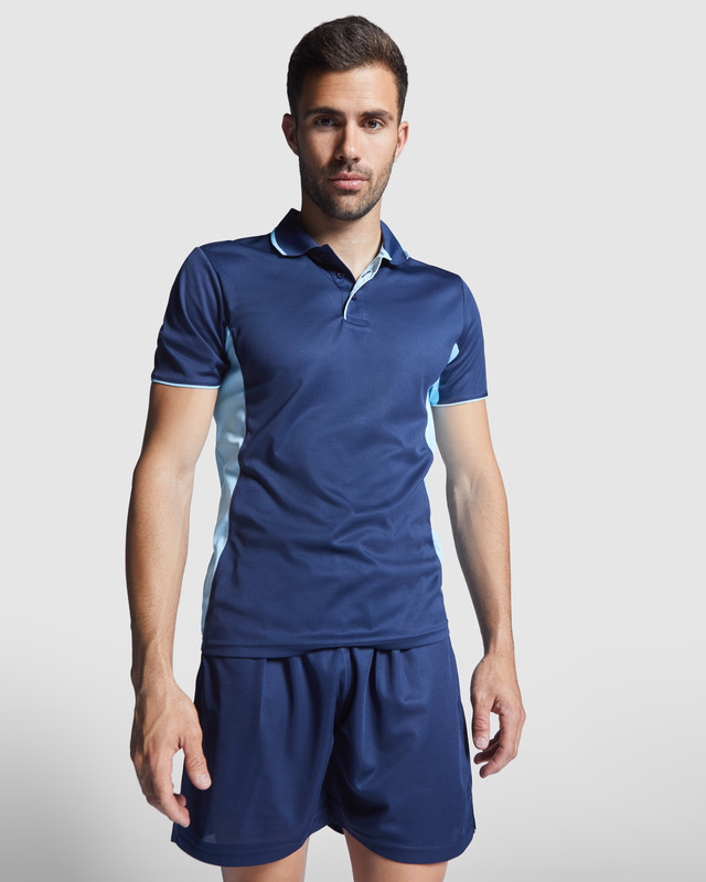 Montmelo short sleeve unisex sports polo - Image 18