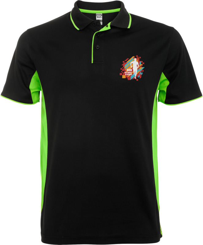 Montmelo short sleeve unisex sports polo - Image 20