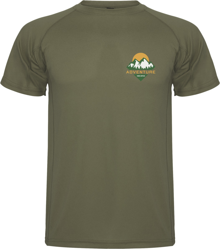 Montecarlo short sleeve men's sports t-shirt - Image 86