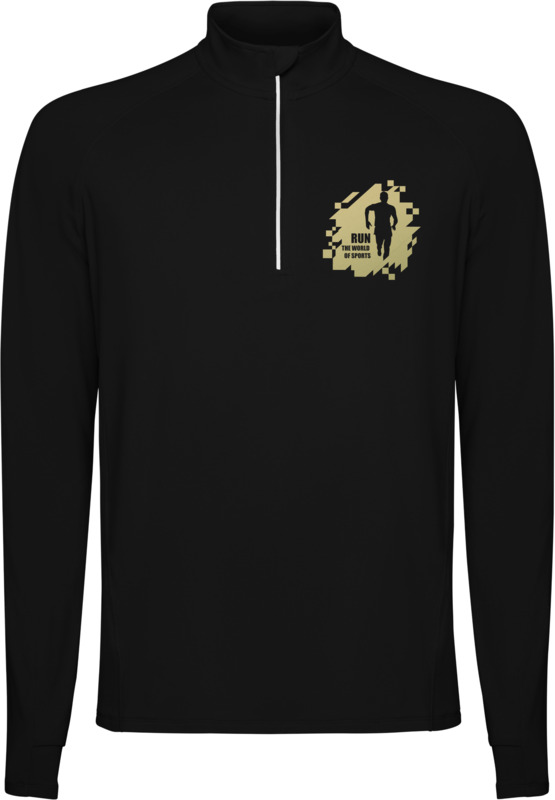 Estambul long sleeve men's half zip sweatshirt - Image 10