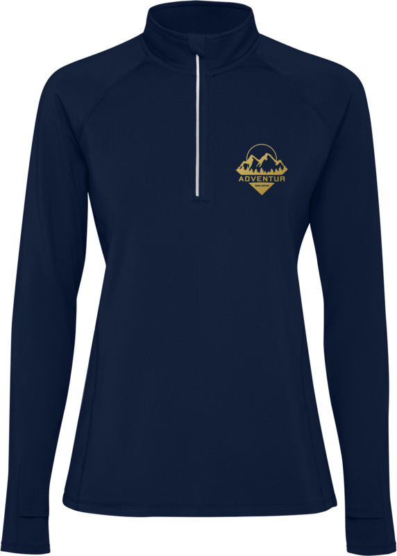 Estambul long sleeve women's half zip sweatshirt - Image 5