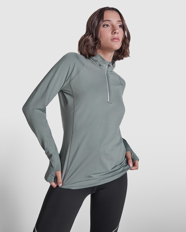 Estambul long sleeve women's half zip sweatshirt - Image 23