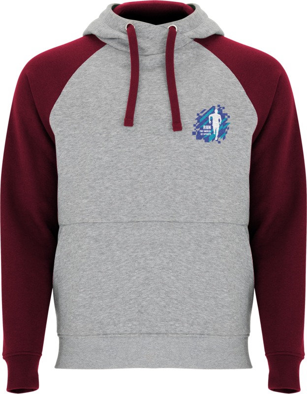 Badet unisex two-tone hoodie - Image 35