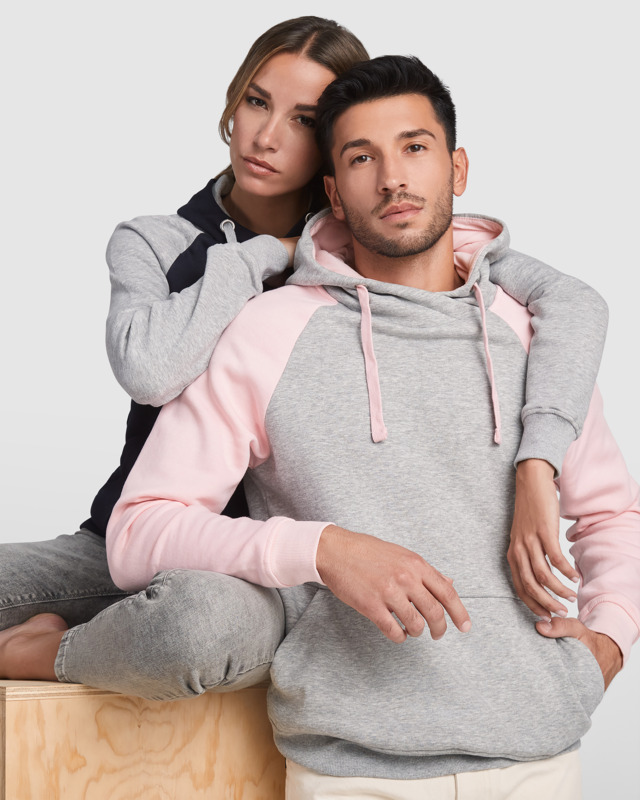 Badet unisex two-tone hoodie - Image 39