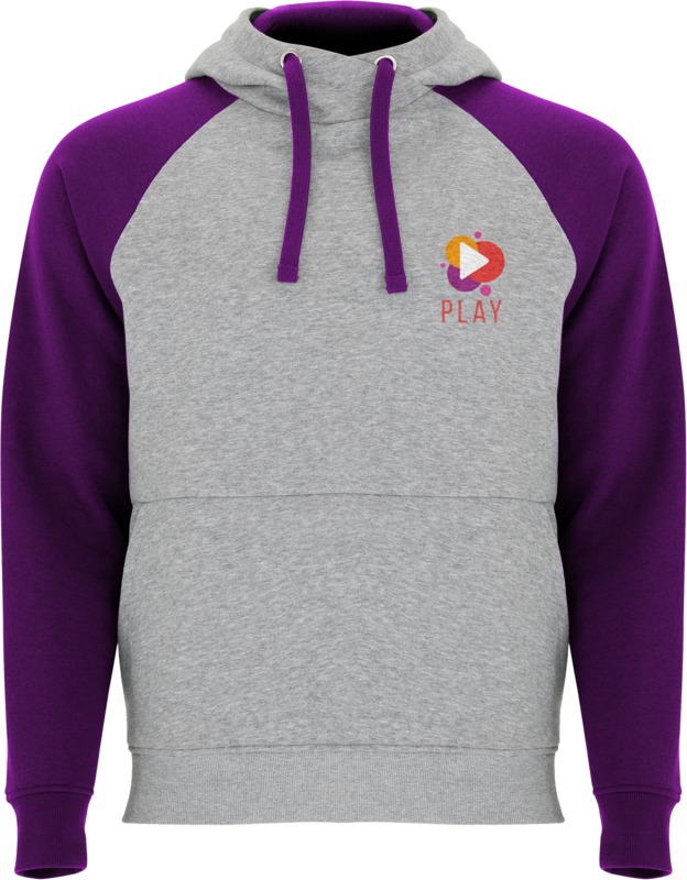 Badet unisex two-tone hoodie - Image 45