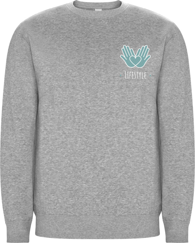 Batian organic cotton unisex crewneck sweater - Image 15