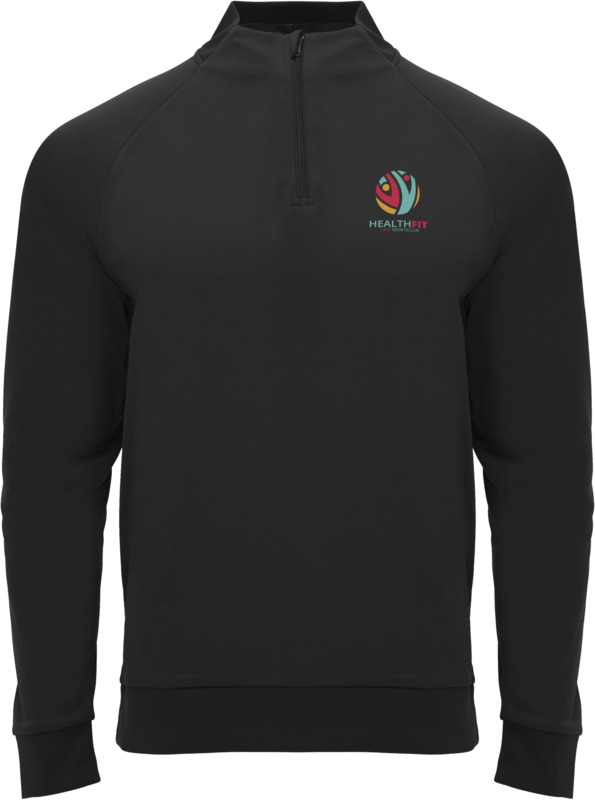 Epiro long sleeve unisex quarter zip sweatshirt - Image 15
