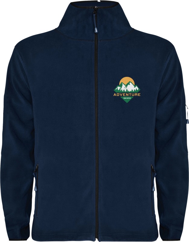 Luciane men's full zip fleece jacket - Image 6