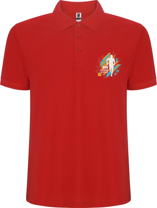 Pegaso Premium short sleeve men's polo - Image 27
