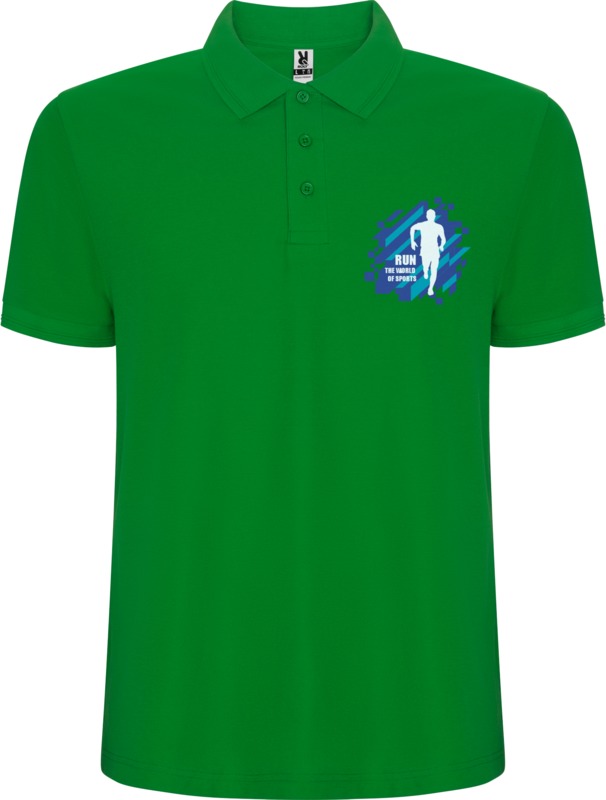 Pegaso Premium short sleeve men's polo - Image 39