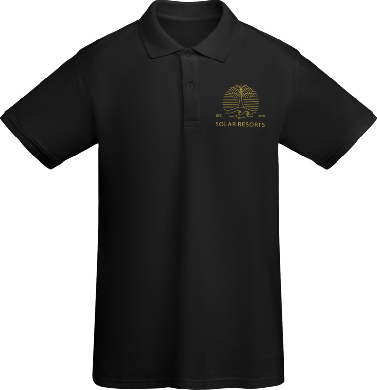 Prince organic cotton short sleeve men's polo - Image 24