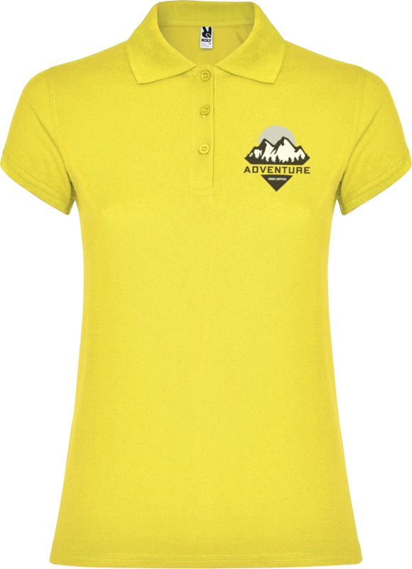 Star short sleeve women's polo - Image 5