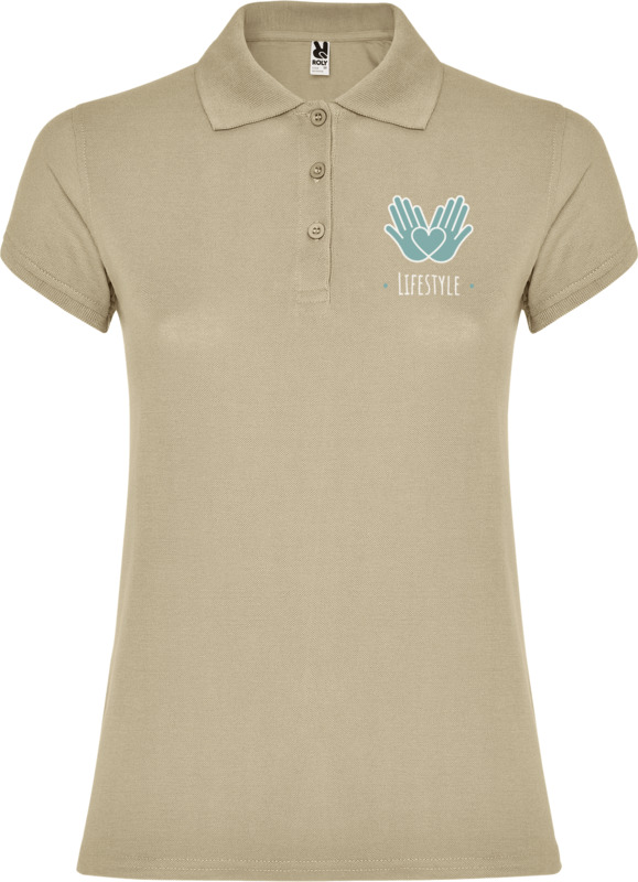 Star short sleeve women's polo - Image 10