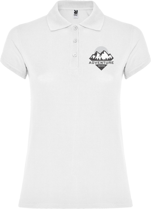 Star short sleeve women's polo - Image 35