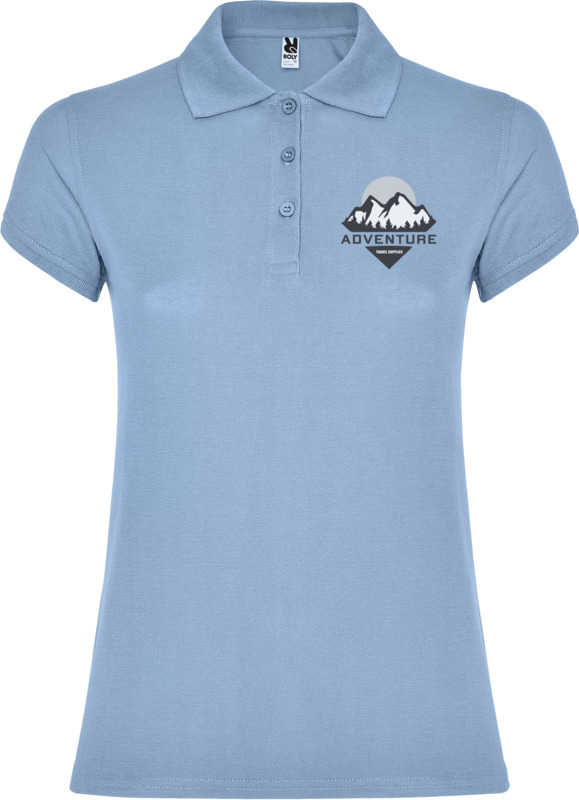 Star short sleeve women's polo - Image 40