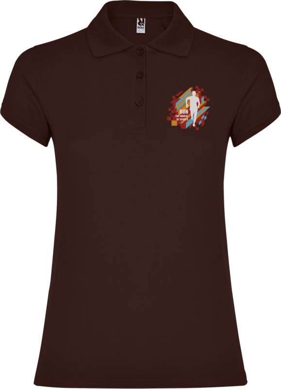 Star short sleeve women's polo - Image 45