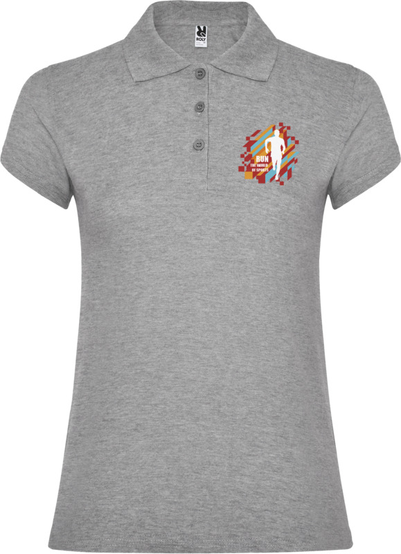 Star short sleeve women's polo - Image 55