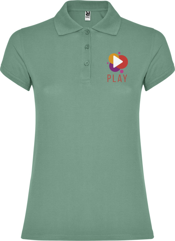 Star short sleeve women's polo - Image 67