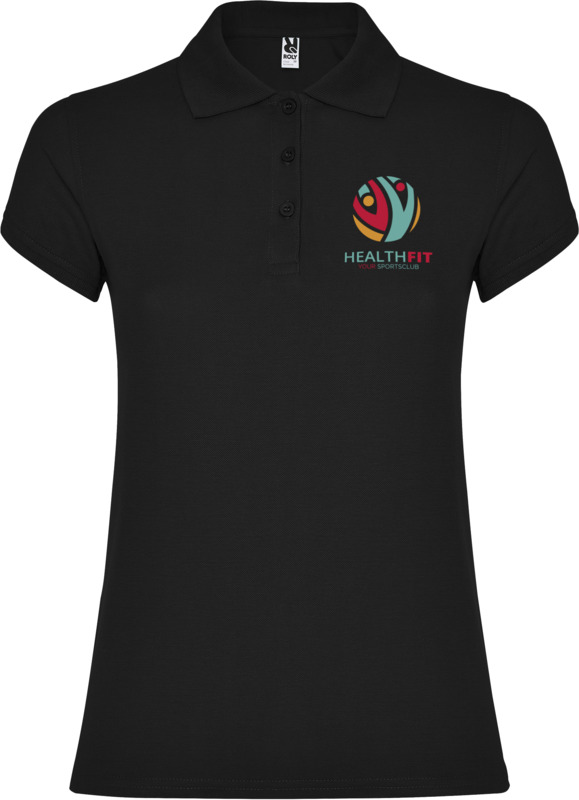 Star short sleeve women's polo - Image 82