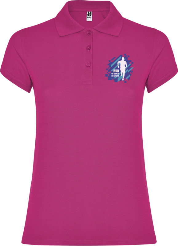 Star short sleeve women's polo - Image 112