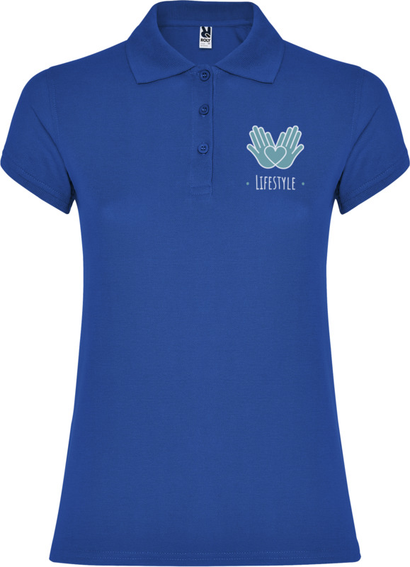 Star short sleeve women's polo - Image 117