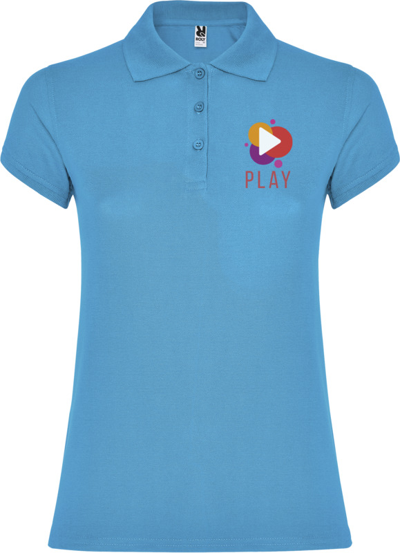 Star short sleeve women's polo - Image 122