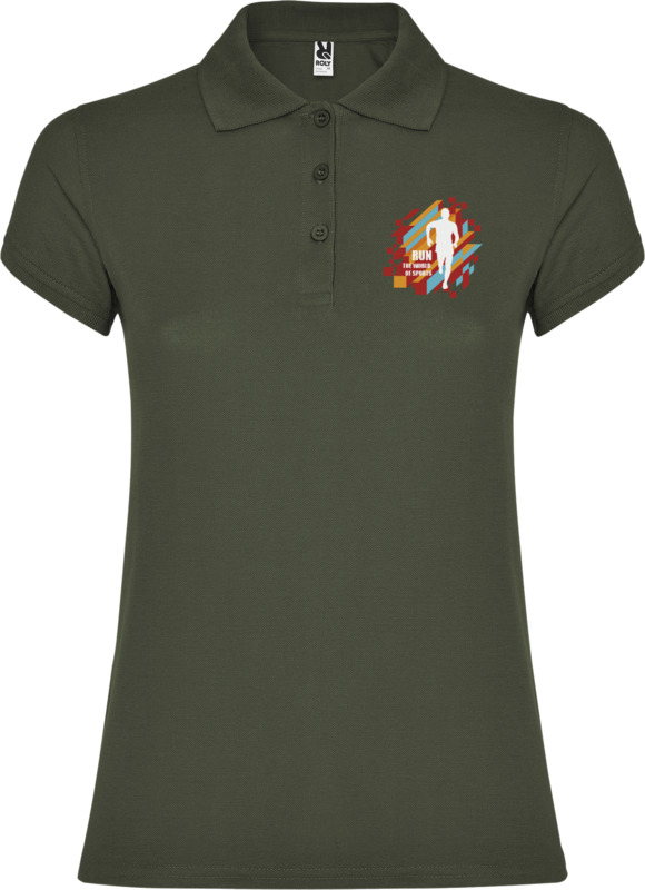 Star short sleeve women's polo - Image 127