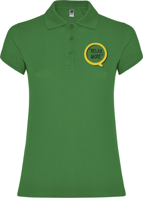 Star short sleeve women's polo - Image 147