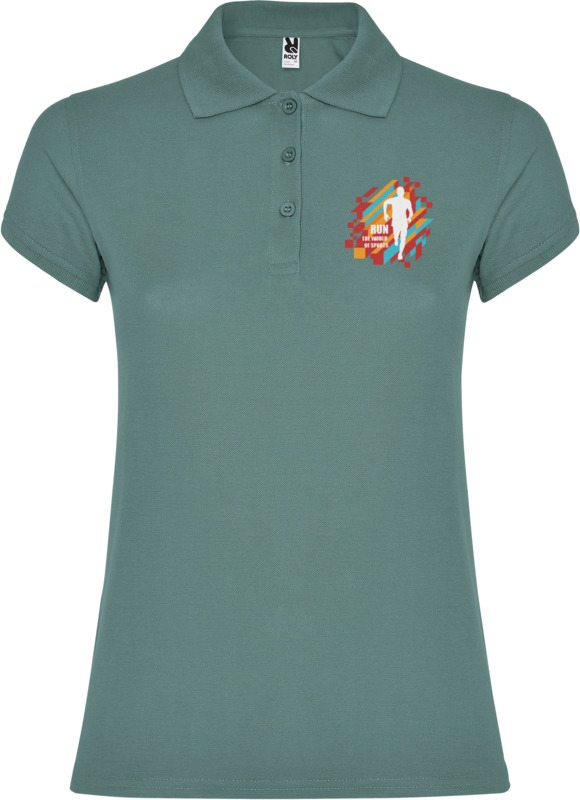 Star short sleeve women's polo - Image 155